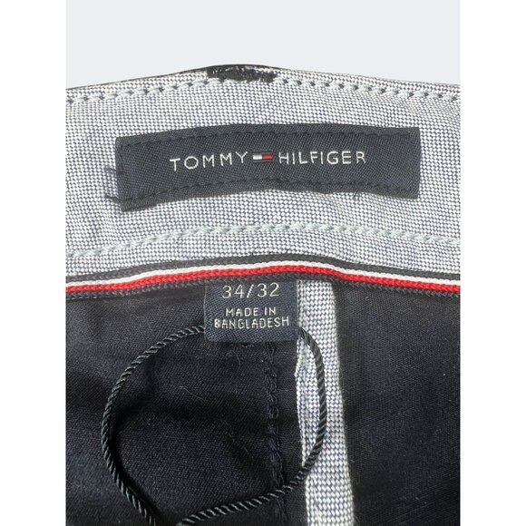 Tommy Hilfiger Adaptive Mens Pants Navy Chinos Seated Wear Collection 34/32 - Picture 3 of 16